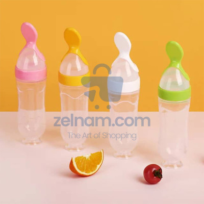 Baby Silicone feeder bottle