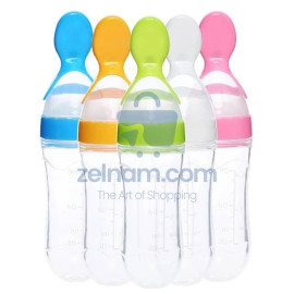 Baby Silicone feeder bottle