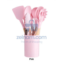 12 Set Pieces Silicone Cooking Utensils